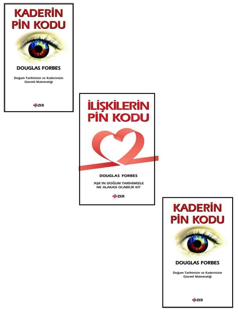 Douglas Forbes İnsanın Pin Kodu + İlişkilerin Pin Kodu + Kaderin Pin Kodu (3 Kitap)