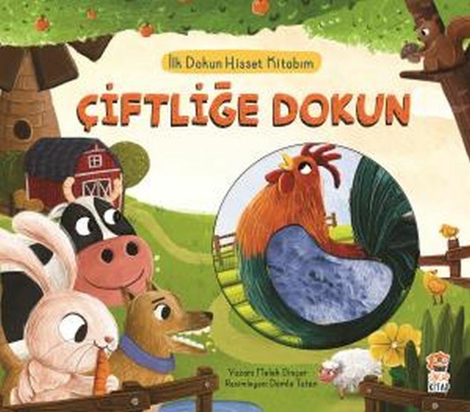 İlk Dokun Hisset Kitabım Çiftliğe Dokun MELEK DİNÇER