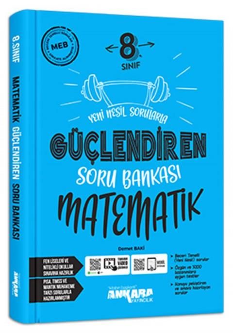 Ankara 8. Sınıf Güçlendiren Matematik Soru Bankası