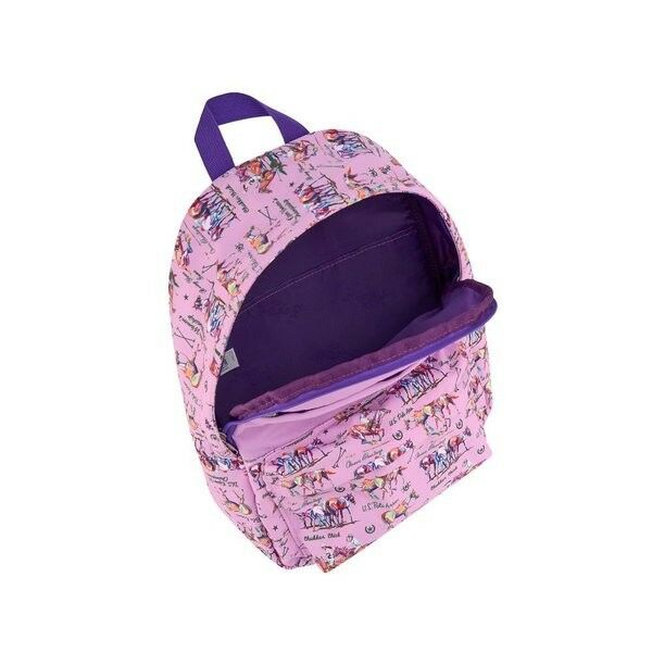 U.S Polo Sırt Çantası Desenli Lila