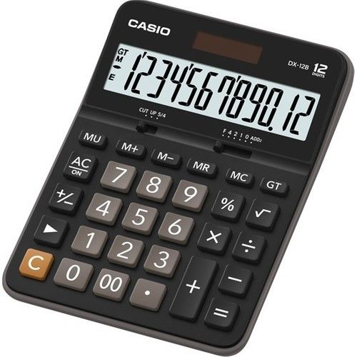 Casio 12 Hane Masaüstü Hesap Makinesi (DX-12B)