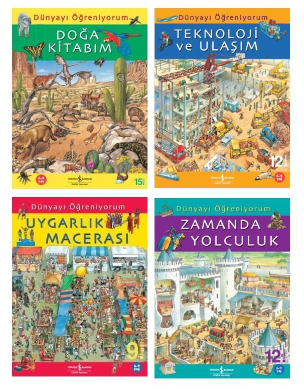 İş Bankası Dünyayı Öğreniyorum Seti 4 Kitap