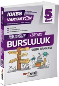 Gizli 5. Sınıf Tüm Dersler Bursluluk Soru Bankası Varyasyon Serisi