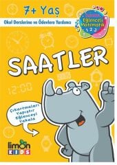 İlk Okul Eğlenceli Matematik Çıkartmalı Saatler