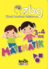 ZBG (Zihinsel Becerilerimi Geliştiriyorum) 3 - 4 Yaş Matematik