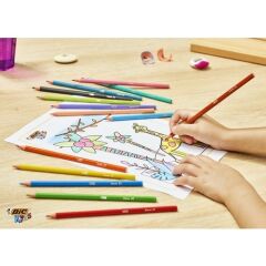 Bic Kids Tropicolors Kuru Boya Kalemi 24 Renk