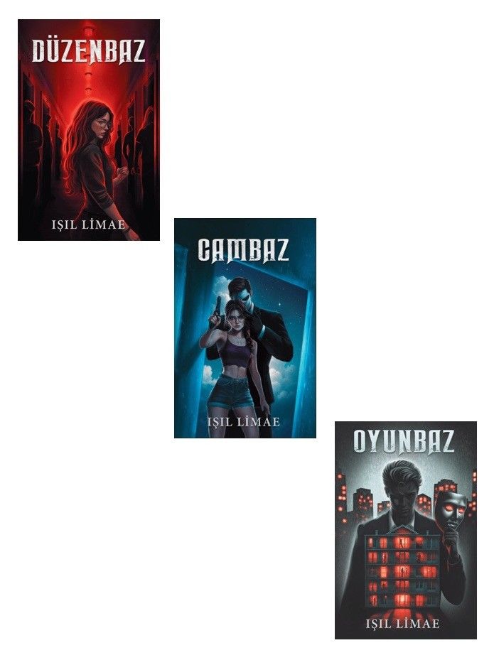 Işıl Limae 7 Tutsak 1 Ölü Seti 3 Kitap (Düzenbaz + Oyunbaz + Cambaz)
