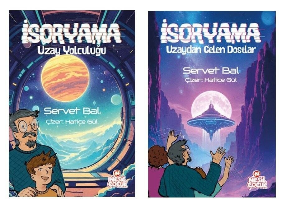 Servet Bal İsoryama Uzaydan Gelen Dostlar + Uzay Yolculuğu Seti 2 Kitap