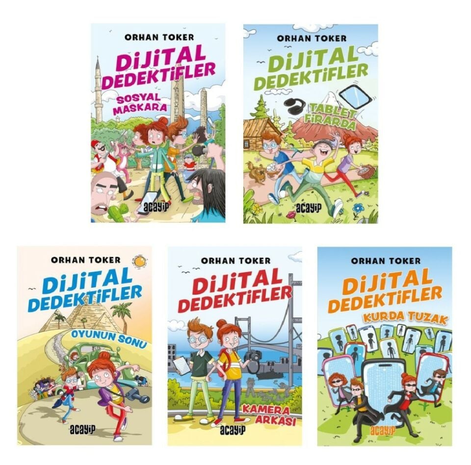 Orhan Toker Dijital Dedektifler Seti (5 Kitap)