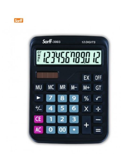 Sarff Hesap Makinesi 12 Haneli N:3003