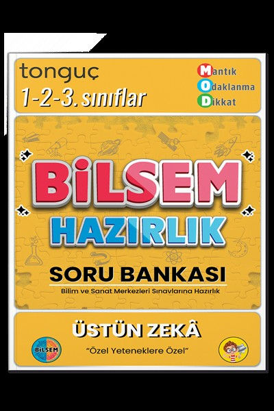 Tonguç 1-2-3. Sınıf Bilsem Hazırlık Soru Bankası