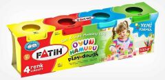 Fatih Oyun Hamuru 4 Renk