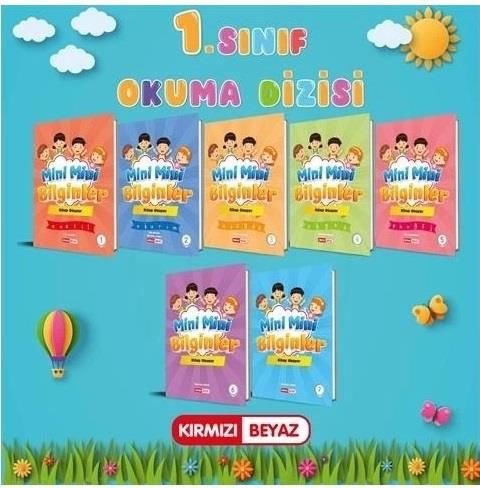 Kırmızı Beyaz 1. Sınıf Okuma Dizisi Harf Gruplarına Göre Anetil