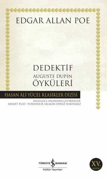 Dedektif Auguste Dupın Öyküleri (K.Kapak) EDGAR ALIAN POE