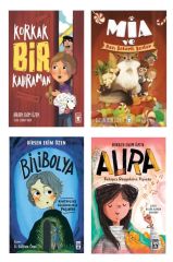 Aura + Mia ve Bazı Şekerli Şeyler + Korkak Bir Kahraman + Bilibolya (4 Kitap)