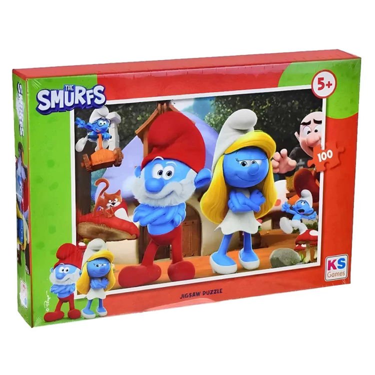 Ks Games Şirinler Puzzle 100 Parça