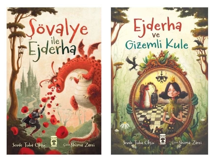 Şövalye ile Ejderha + Ejderha ve Gizemli Kule (2 Kitap)