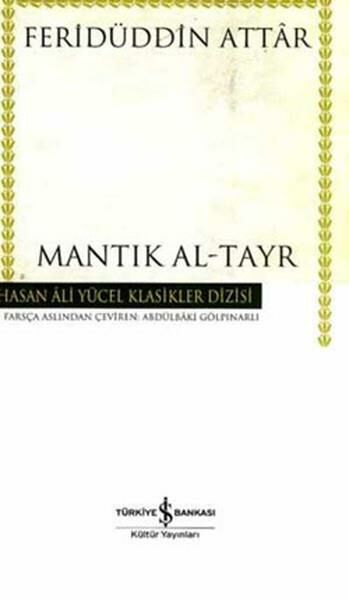 Mantık Al-Tayr (K.Kapak) FERİDÜDDİN ATTAR