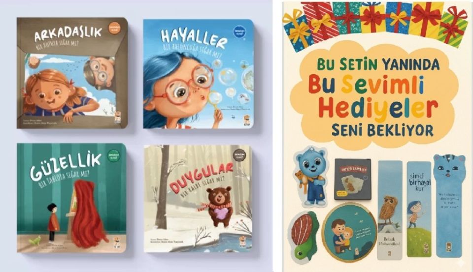 Sormazsam Olmaz Seti 4 Kitap (Arkadaşlık + Hayaller + Güzellik + Duygular) HEDİYELİ