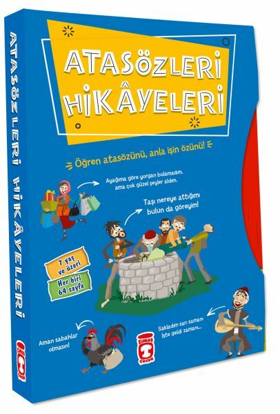 Atasözleri Hikayeleri Set - (5 Kitap) DİDEM DEMİREL, MEHMET SALİH SIRMAÇEKİÇ