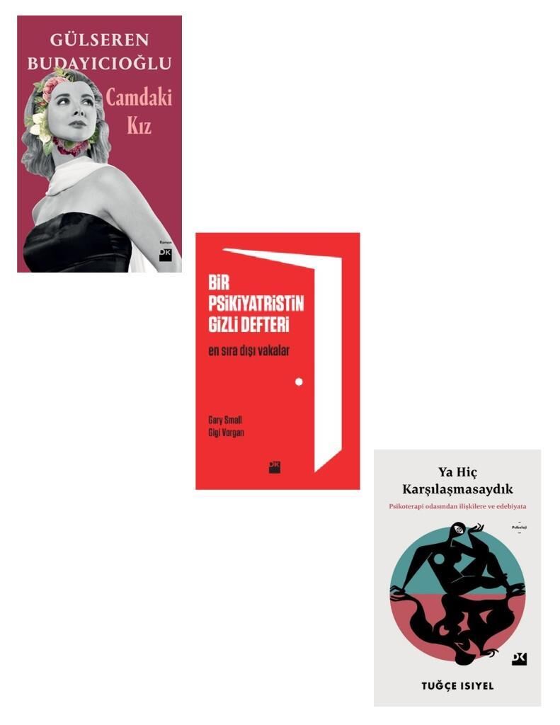 Camdaki Kız + Ya Hiç Karşılaşmasaydık + Bir Psikiyatristin Gizli Defteri (3 Kitap)
