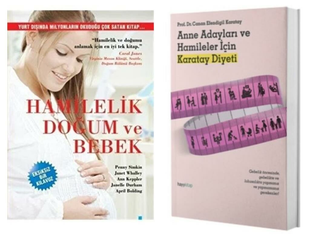 Hamilelik, Doğum ve Bebek + Anne Adayları ve Hamileler İçin Karatay Diyeti (2 Kitap)