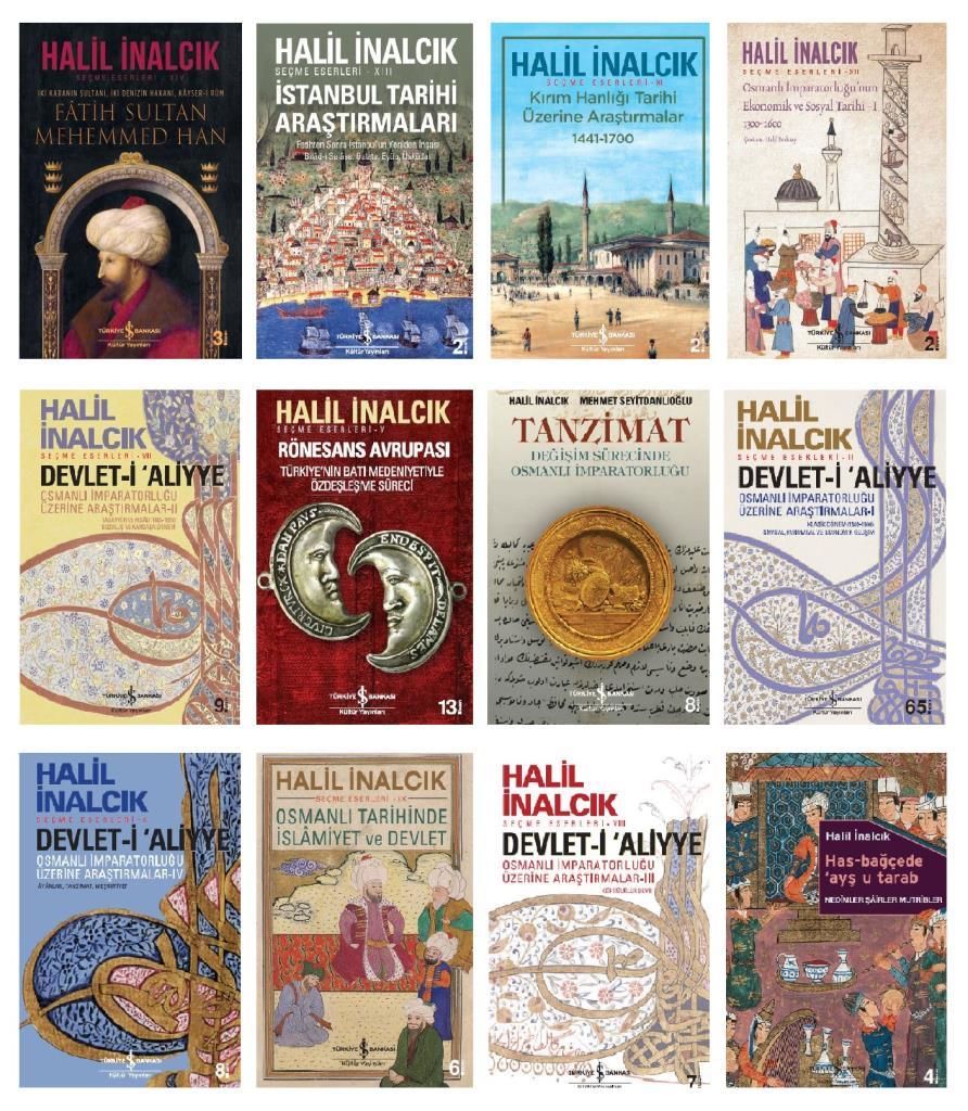 Halil İnalcık Seti 12 Kitap