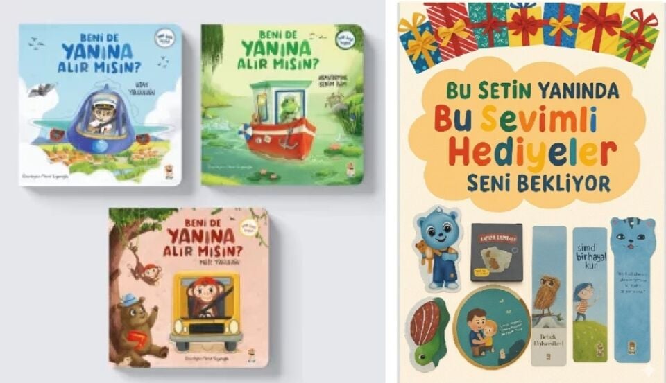 Beni de Yanına Alır Mısın Seti 3 Kitap (Beni De Yanına Alır Mısın + Uzay Yolculuğu + Araştırmak Benim İşim)