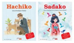 Hachiko - Sadako Resimli Hikaye (2 Kitap)