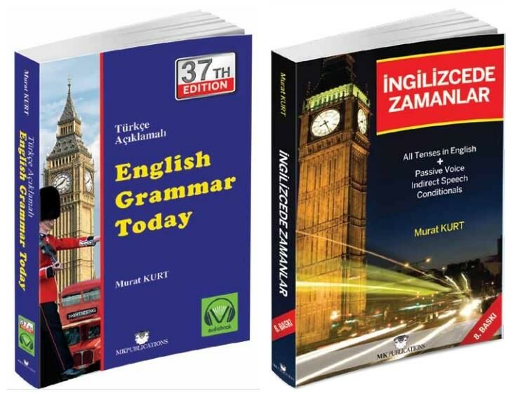 Murat Kurt English Grammar Today + İngilizcede Zamanlar (2 Kitap)