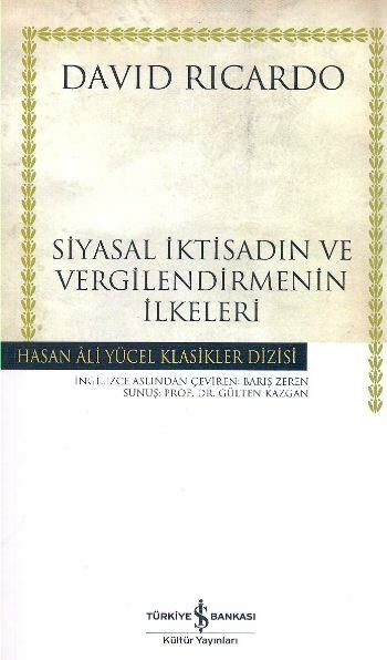 Siyasal İktisadin Ve Vergi.İlkeleri (K.Kapak) DAVID RICARDO
