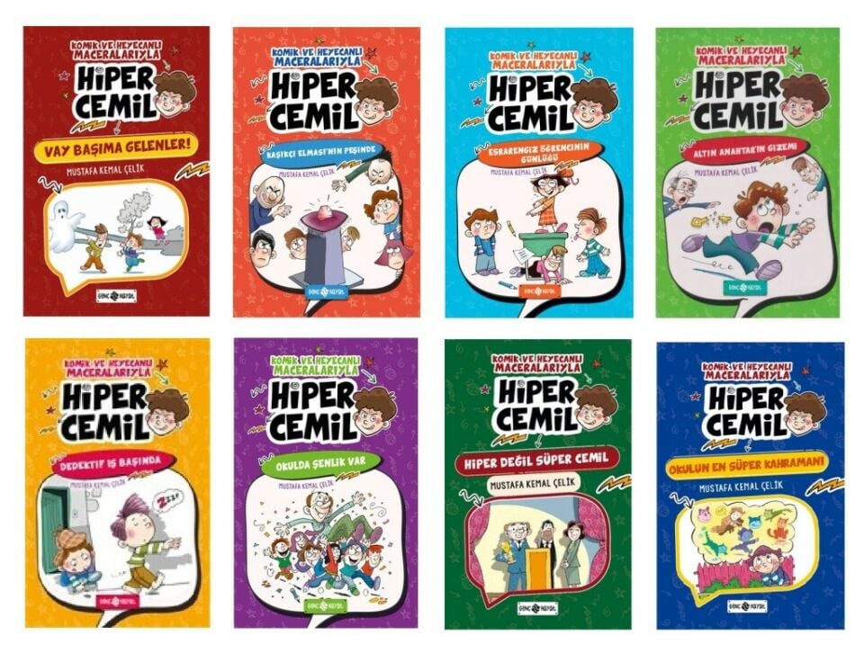 Mustafa Kemal Çelik Hiper Cemil Seti (8 Kitap)