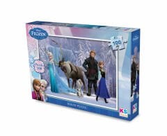 Ks Games Frozen  Dısney Puzzle 100 Parça