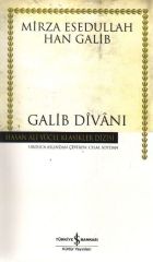 Galib Divanı (K.Kapak) MİRZA ESEDULLAH HAN GALİB