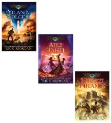 Rick Riordan Kane Günceleri Seti 3 Kitap (Ateş Tahtı + Kırmızı Piramit + Yılanın Gölgesi)