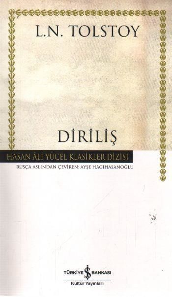 Diriliş (K.Kapak) LEV NİKOLAYEVİÇ TOLSTOY