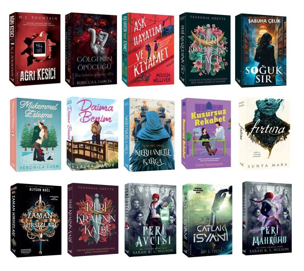 İndigo Kampanyalı Roman Seti (15 Kitap)