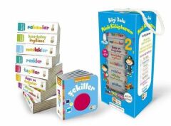 İngilizce Destekli Bilgi Dolu Minik Kütüphanem 9 Kitap Mavi Kutu KOLEKTİF