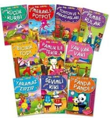 Mini Masallar 1 Set - (10 Kitap) MÜJGAN ŞEYHİ