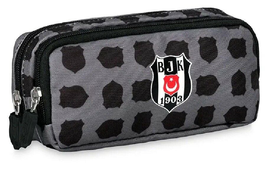Beşiktaş Lisanslı Dama Desenli Kalem Çantası