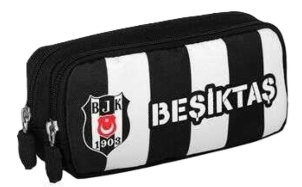 Beşiktaş Lisanslı Çubuklu Kalem Çantası