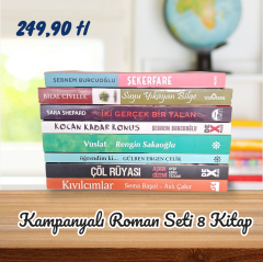 Kampanyalı Roman Seti 8 Kitap (Set 8)