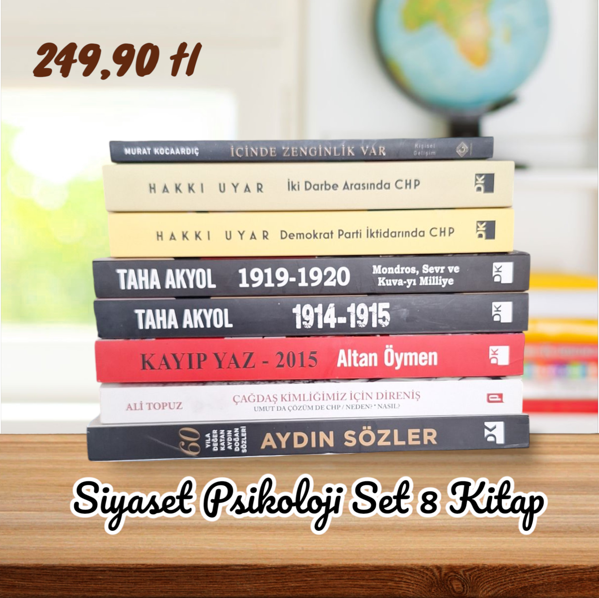 Siyaset Psikoloji Seti 8 Kitap (Set 12)