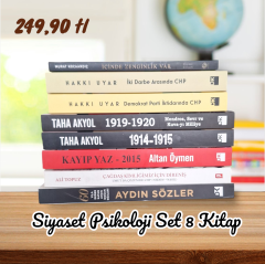 Siyaset Psikoloji Seti 8 Kitap (Set 12)
