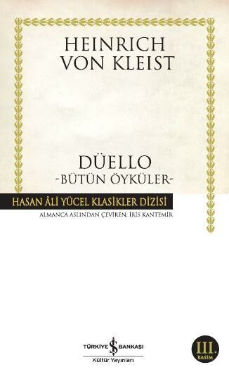Düello(K.Kapak) HEINRICH VON KLEIST
