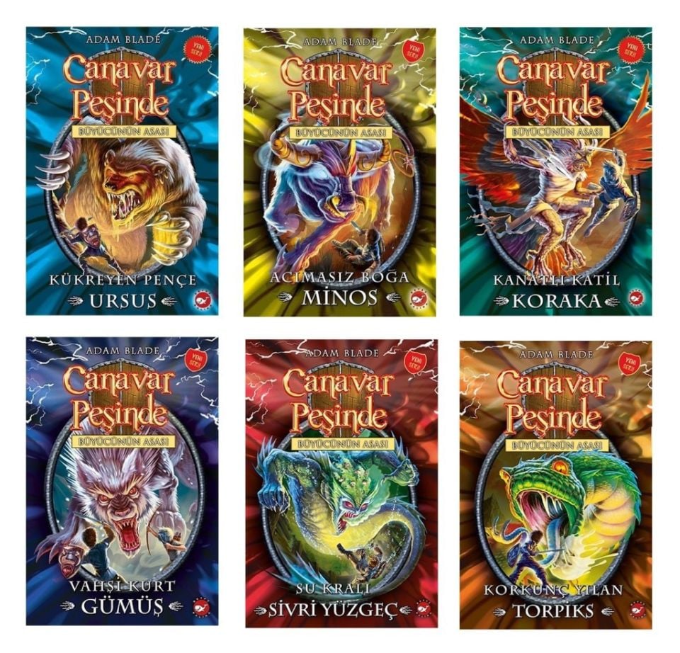 Canavar Peşinde Büyücünün Asası 6 Kitap