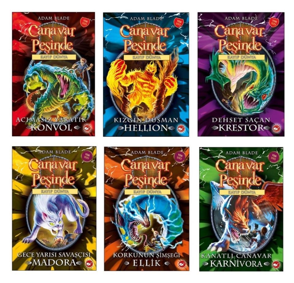 Canavar Peşinde Kayıp Dünya Seti 6 Kitap