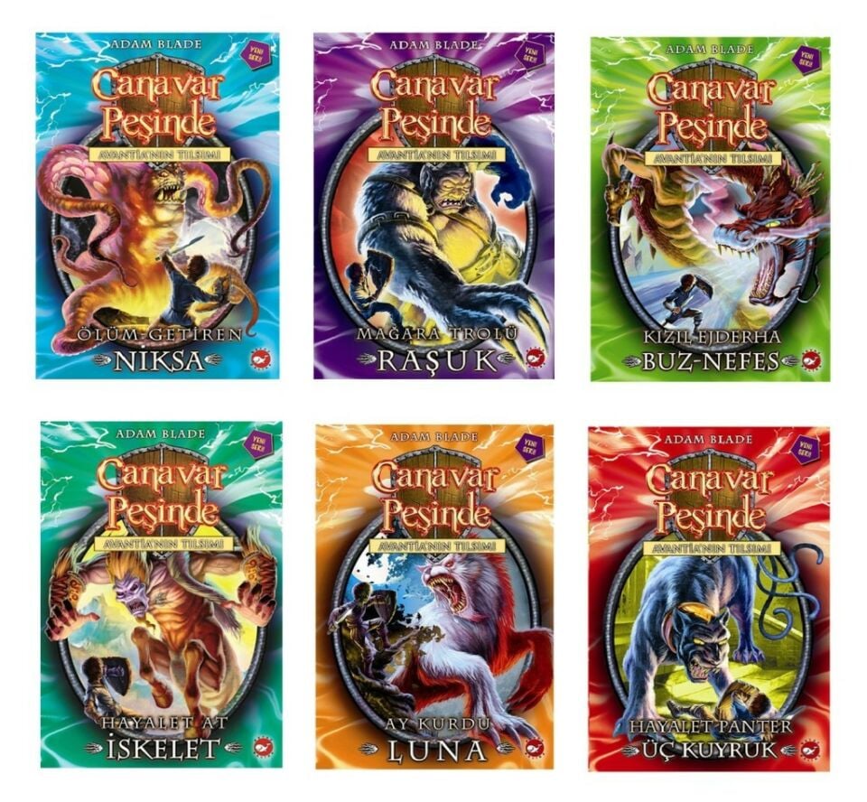 Canavar Peşinde Avantianın Tılsımı 6 Kitap