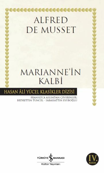 Marıanne Nin Kalbi (K.Kapak) ALFRED DE MUSSET