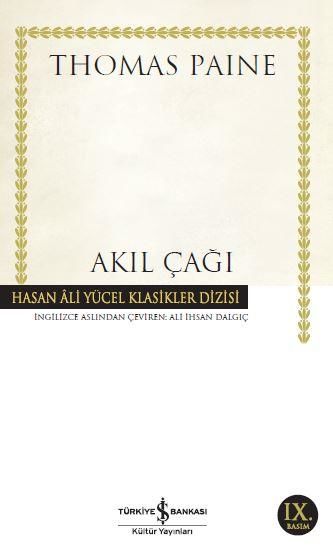 Akıl Çağı (K.Kapak) THOMAS PAINE